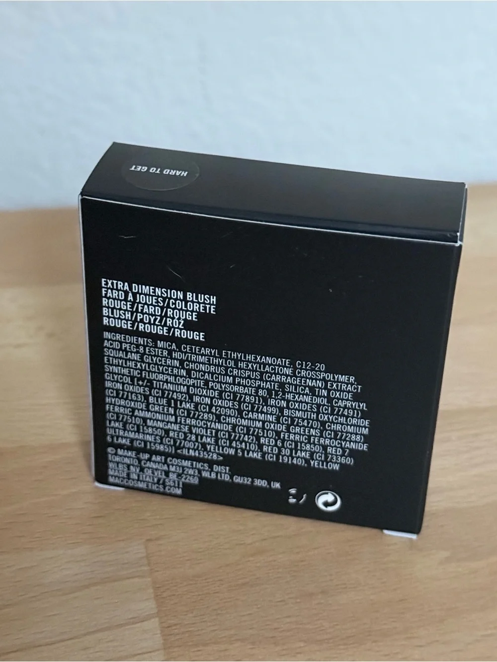MAC Cosmetics Extra Dimension Blush - Shade Hard to get